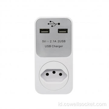 USB Charger 2.1A BR Plug Charger